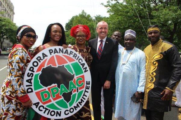Mayor Ras Baraka with Dpaac at the African American Heritage Parade
